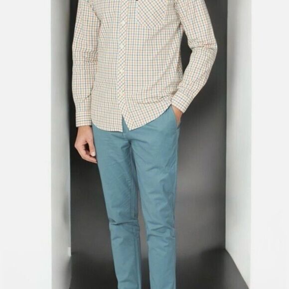 NEW Ben Sherman Mens Straight Fit Pants - Picture 1 of 9
